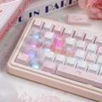 Urelab Pink Melody Keycap Set