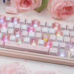 Urelab Pink Melody Keycap Set