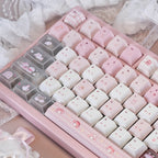 Urelab Pink Melody Keycap Set