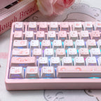 Urelab Pink Melody Keycap Set