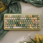 UR82 Black/Green Three-Mode Mechanical Keyboard
