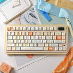 Juxia Dango Keycap Set | Orange Summer PBT Cherry & MOA Profile Keycaps