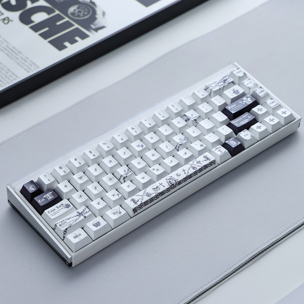 "Covenant of the Dead" Pearl Finish Keycap Set