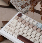 UR98 White Three-Mode Mechanical Keyboard | Gasket RGB Hot-Swap Custom Kit
