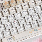 UR82 Chiikawa Mini Keyboard with Three Modes and Mechanical Switches
