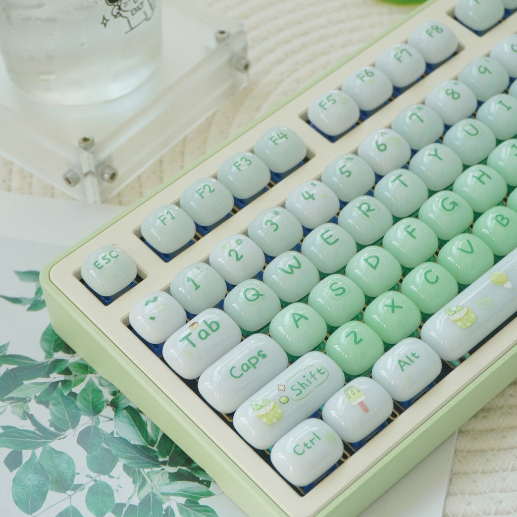 MOG Sweet Shop Jelly PC Keycap Set | Translucent RGB-Friendly Keycaps