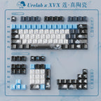 URE x XVX Ceramic Lotus Keycap Set | Cherry Profile PBT Dye-Sub Keycaps