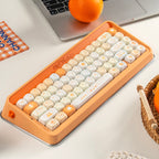 Juxia Dango Keycap Set | Orange Summer PBT Cherry & MOA Profile Keycaps