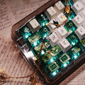 Fanxi Spring Ode Keycap Set | FC Profile PBT + PC Edge Glow Keycaps