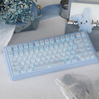 UR82 Cinnamoroll Crystal Jelly Mechanical Keyboard | KDA Profile PBT + PC Magnetic Switch