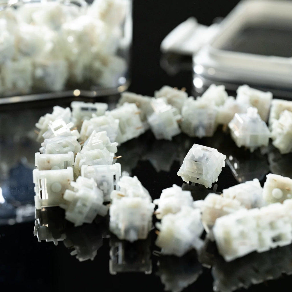 UreLab Coconut Milk Linear Keyboard Switches (35-Pack)