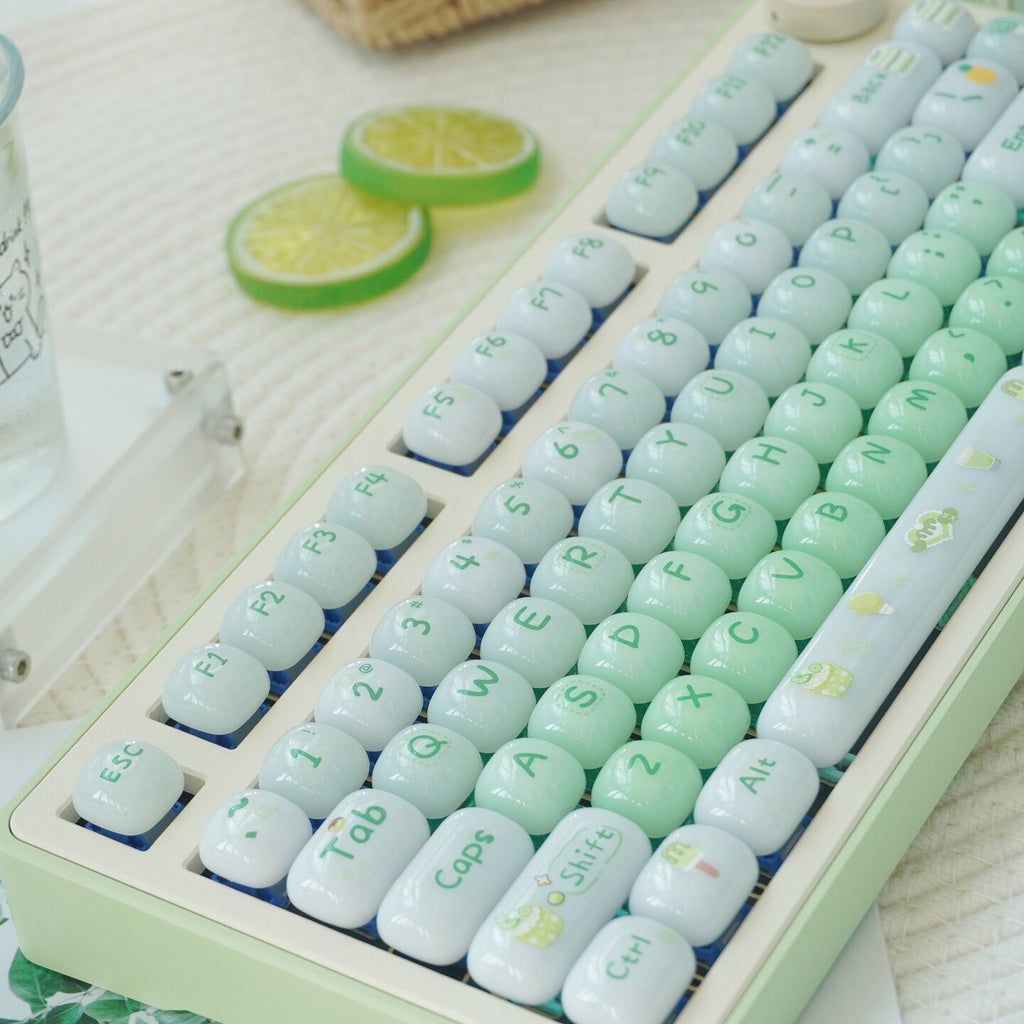 MOG Sweet Shop Jelly PC Keycap Set | Translucent RGB-Friendly Keycaps