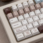 Coco Duck Retro Milk Latte Keycap