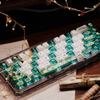 Fanxi Spring Ode Keycap Set | FC Profile PBT + PC Edge Glow Keycaps