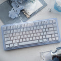 UR82 Cinnamoroll Crystal Jelly Mechanical Keyboard | KDA Profile PBT + PC Magnetic Switch
