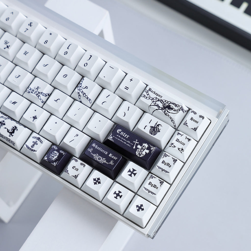 "Covenant of the Dead" Pearl Finish Keycap Set