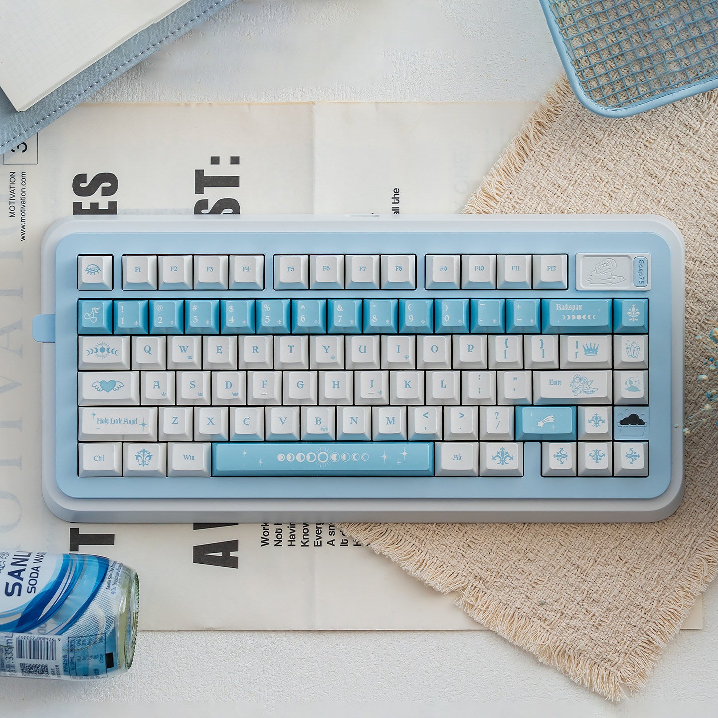 UreLab Monastery - Pearl Keycaps set