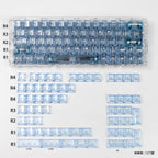 cherry-CZL - Blue transparent engraved R2