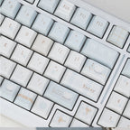 UR98 White Three-Mode Mechanical Keyboard | Gasket RGB Hot-Swap Custom Kit