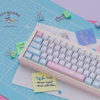 UR65 chalk dog triple-mode mechanical keyboard