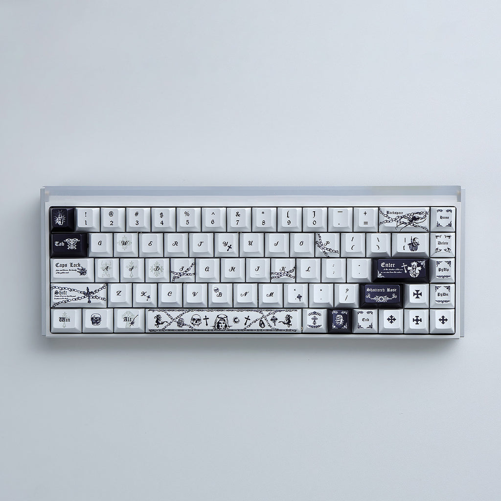 "Covenant of the Dead" Pearl Finish Keycap Set