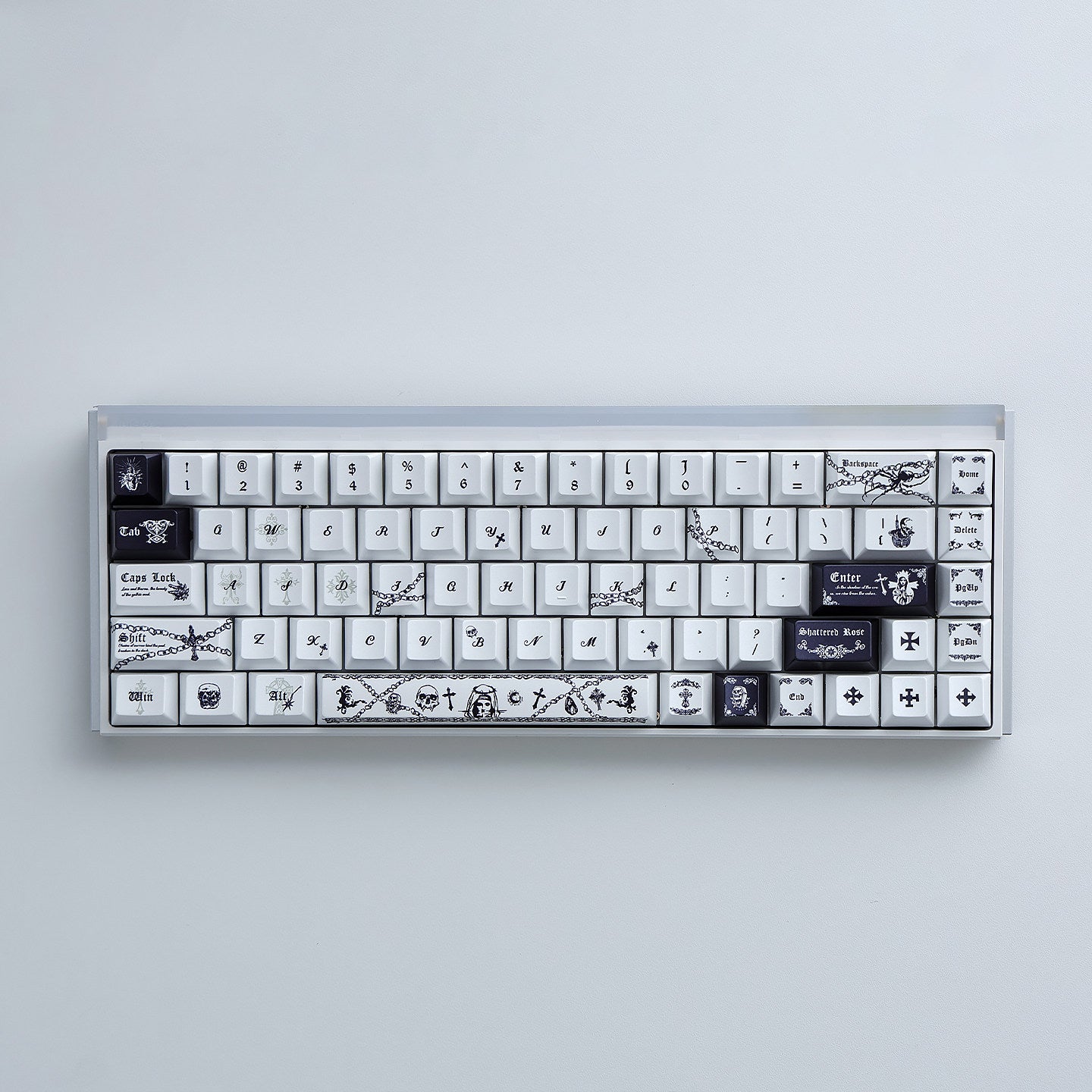"Covenant of the Dead" Pearl Finish Keycap Set