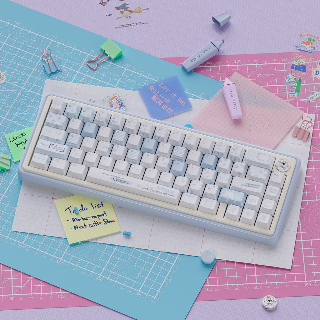UR65 Triple-Mode Gasket Mechanical Keyboard | QMK/VIA Compatible