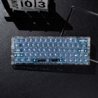 cherry-CZL - Blue transparent engraved R2