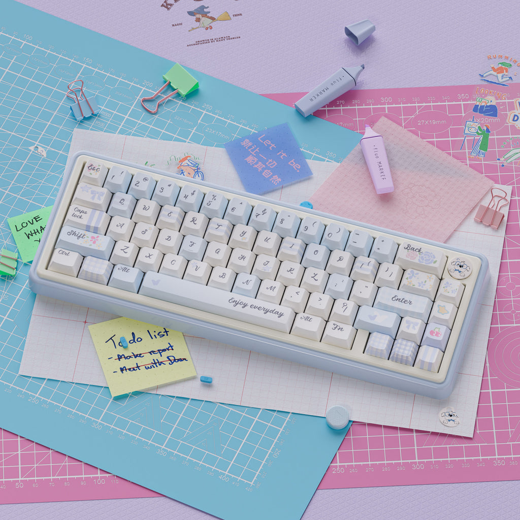Grid Garden Triple Mode Mechanical Keyboard