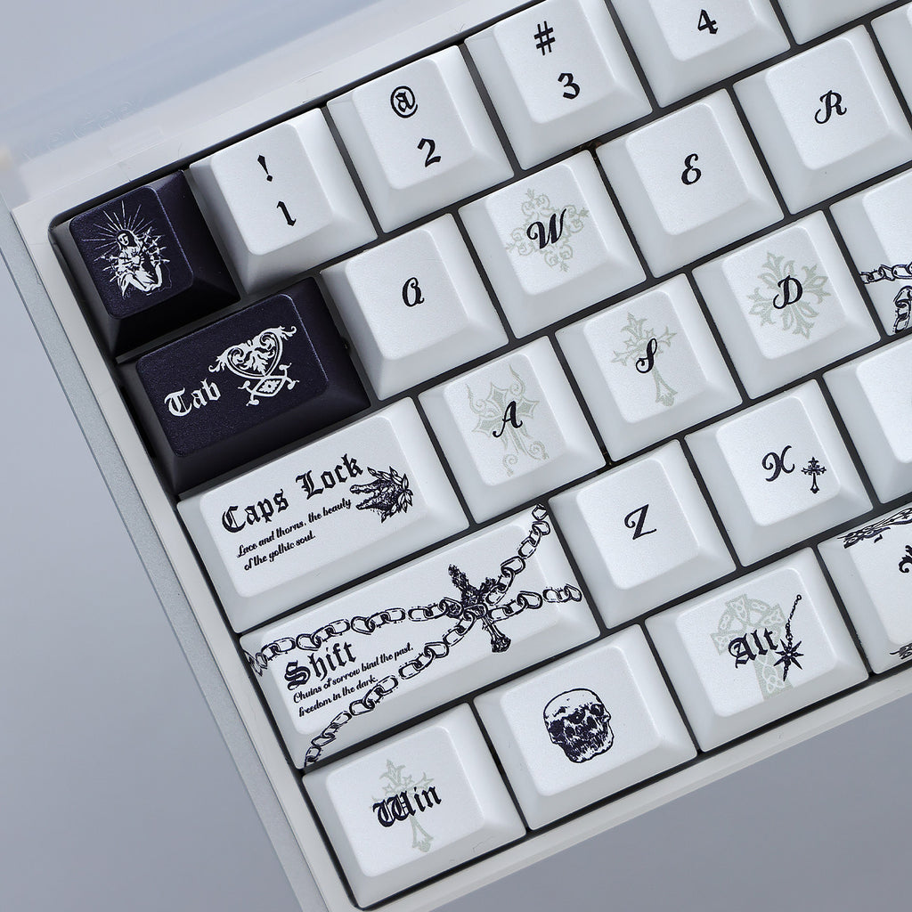 "Covenant of the Dead" Pearl Finish Keycap Set