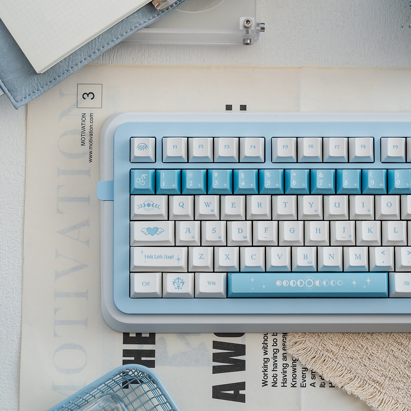 UreLab Monastery - Pearl Keycaps set