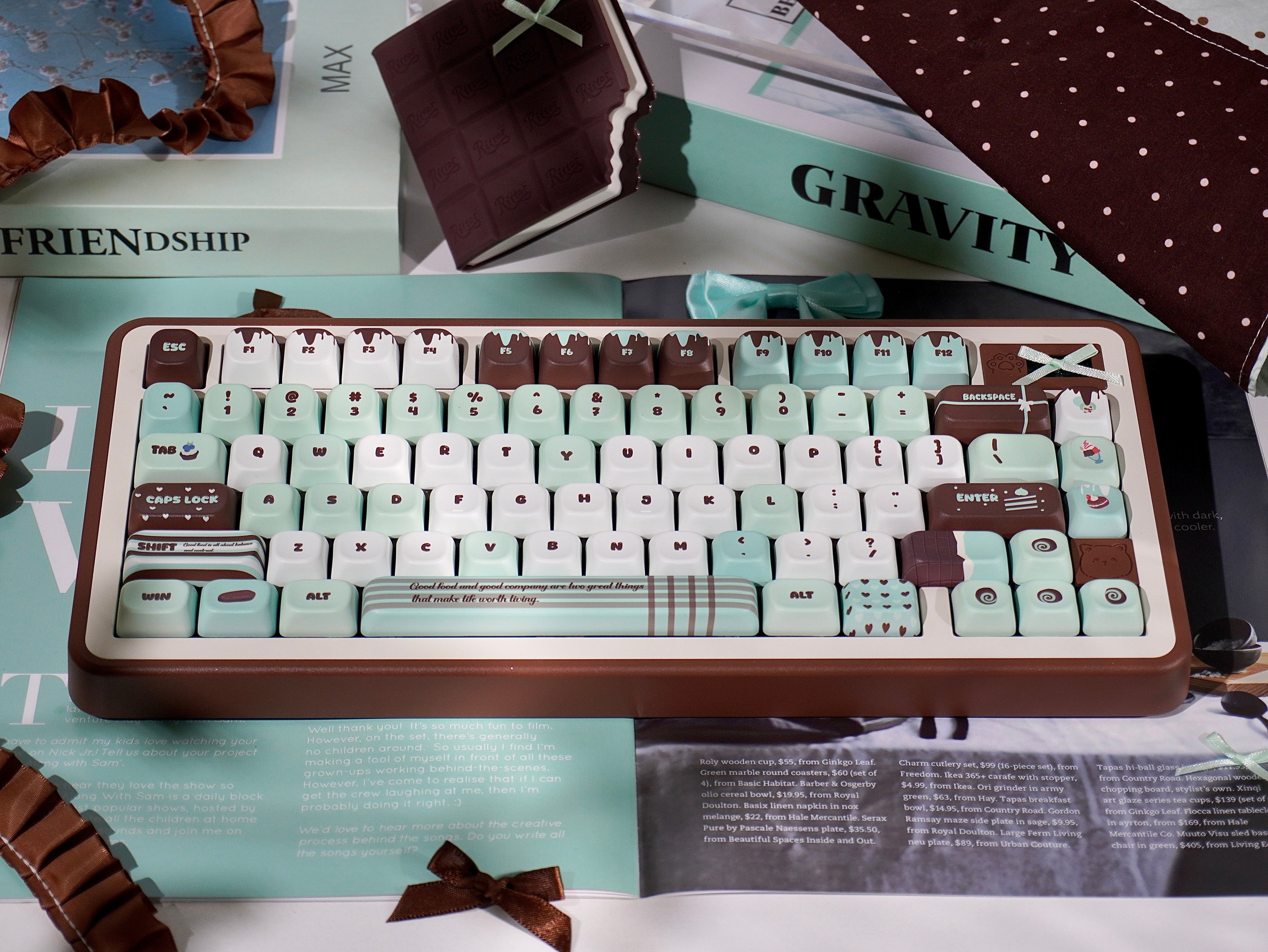 Urelab Cherry Mint candy dessert soa set
