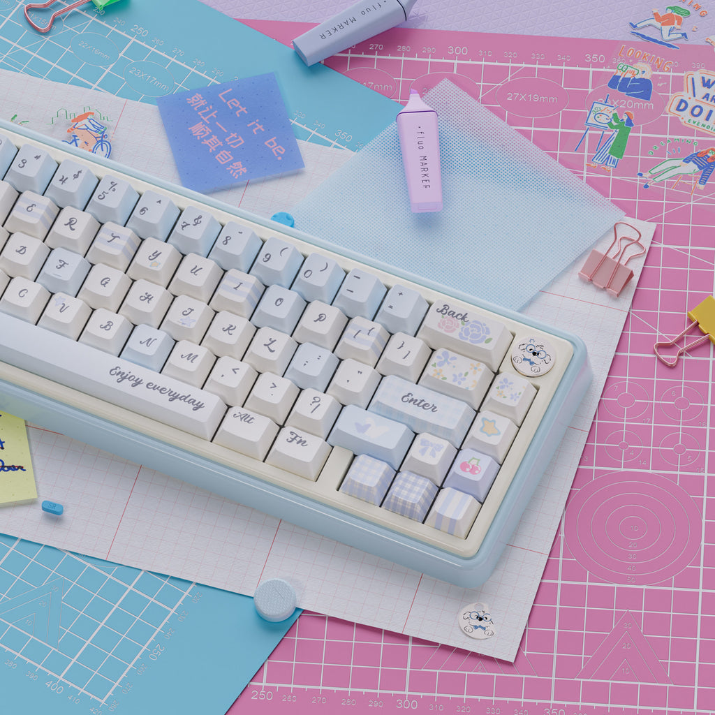 Grid Garden Triple Mode Mechanical Keyboard