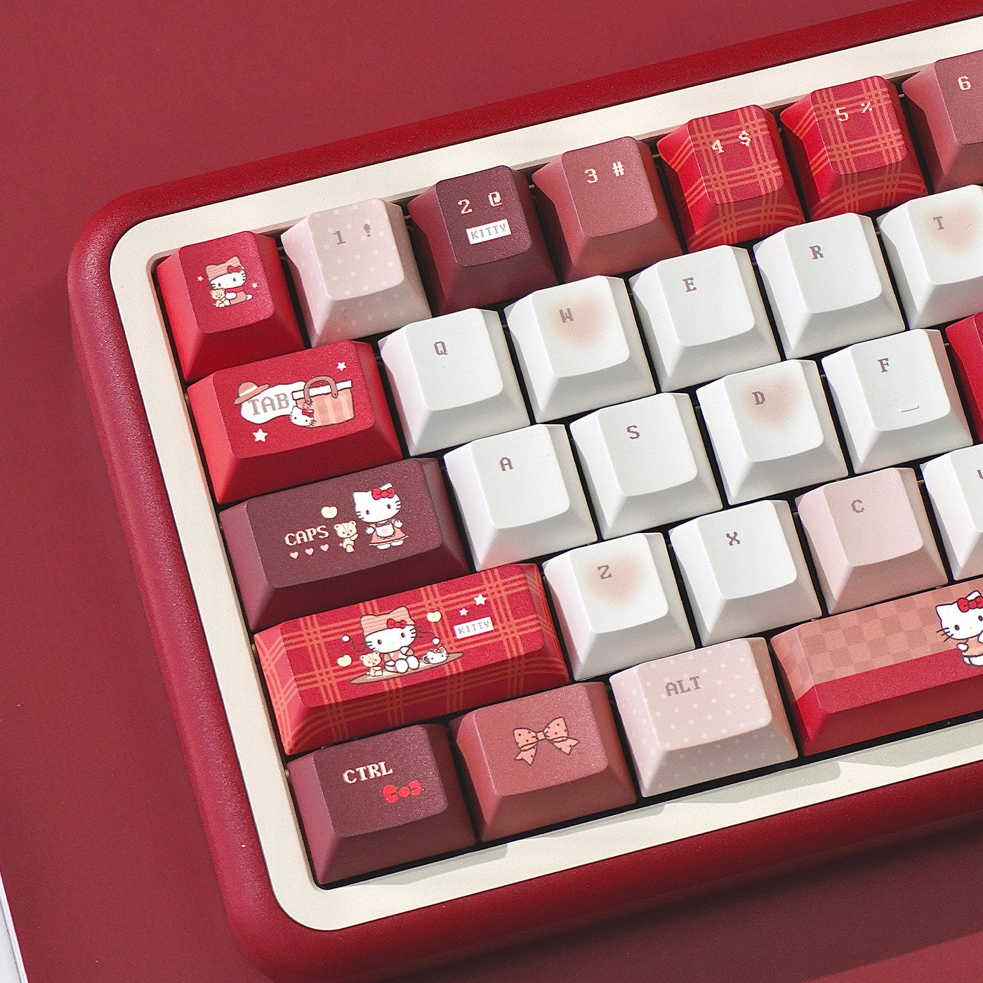 Hello Kitty Premium Custom Keycap Set | Cherry Profile PBT