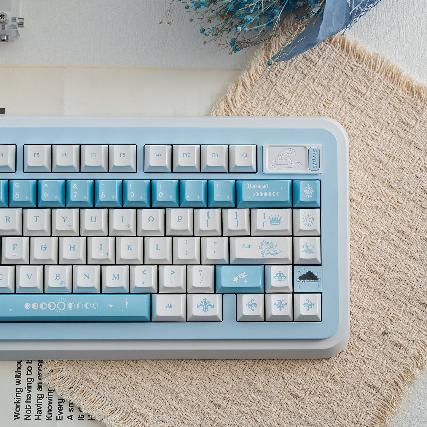 UreLab Monastery - Pearl Keycaps set