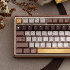 UR82 Butter Bear Brown Three-Mode Mechanical Keyboard