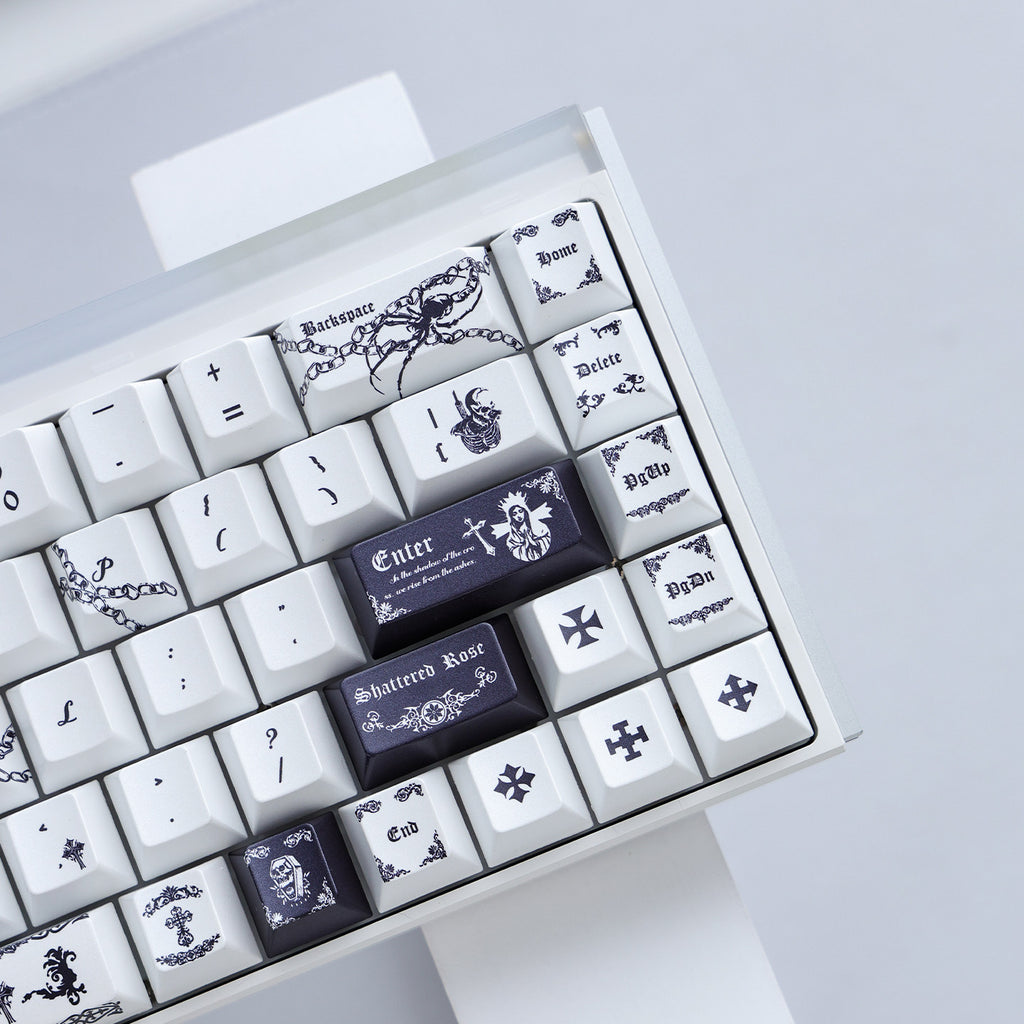 "Covenant of the Dead" Pearl Finish Keycap Set