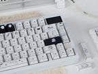 Urebab Cherry Self-mocking Bear - Folded Shadow Keycaps BPT