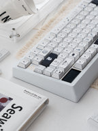 Urebab Cherry Self-mocking Bear - Folded Shadow Keycaps BPT