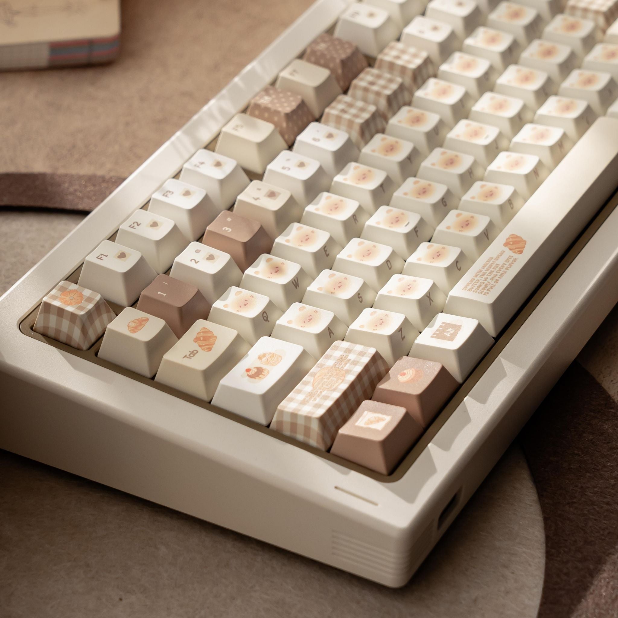Urelab Toast Machine Keycap Set