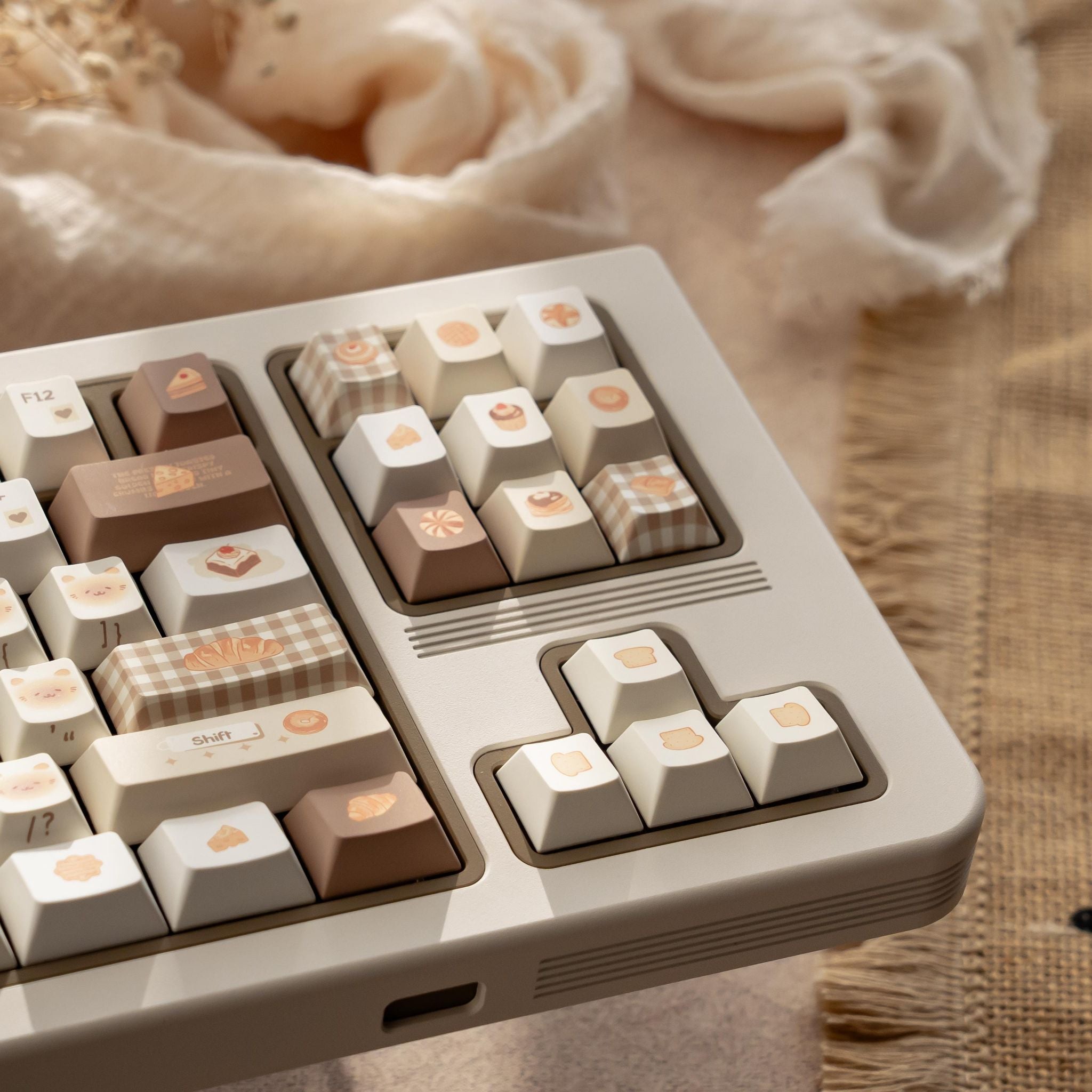 Urelab Toast Machine Keycap Set