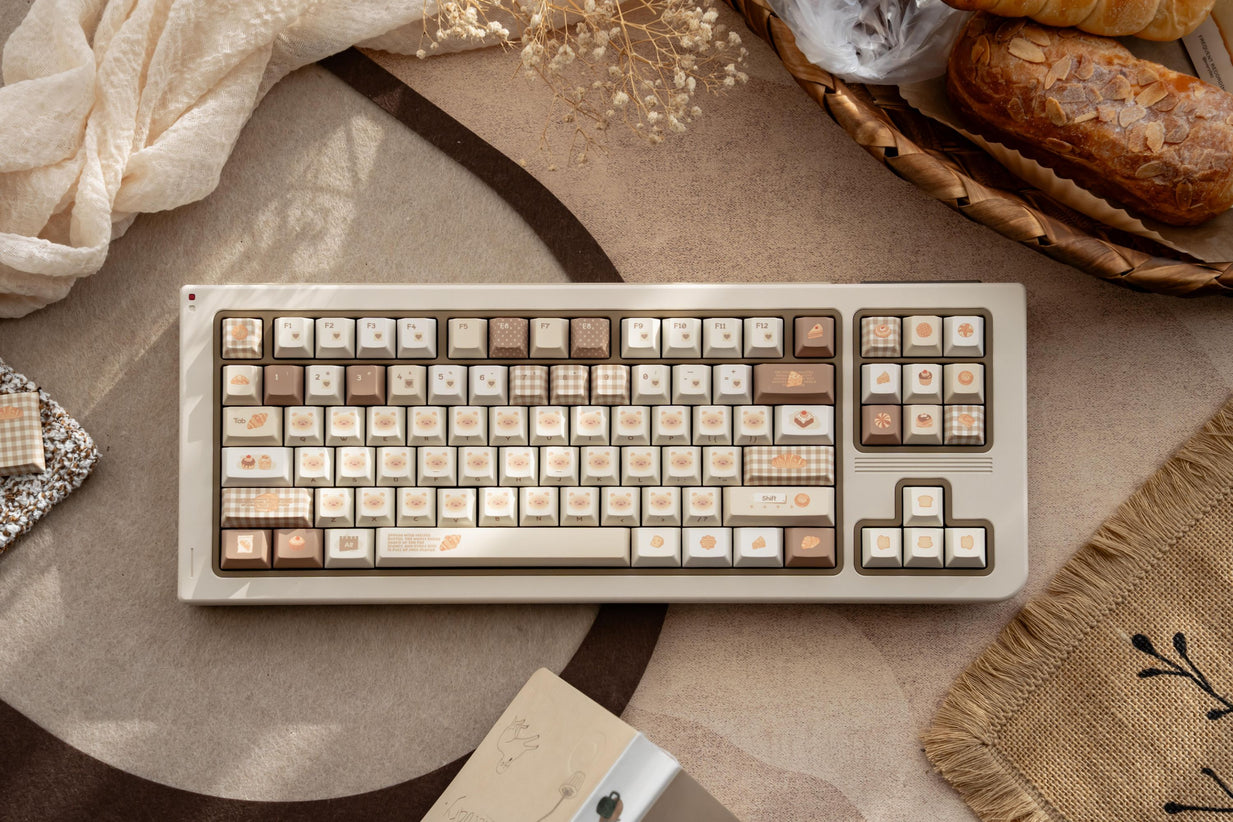 Urelab Toast Machine Keycap Set