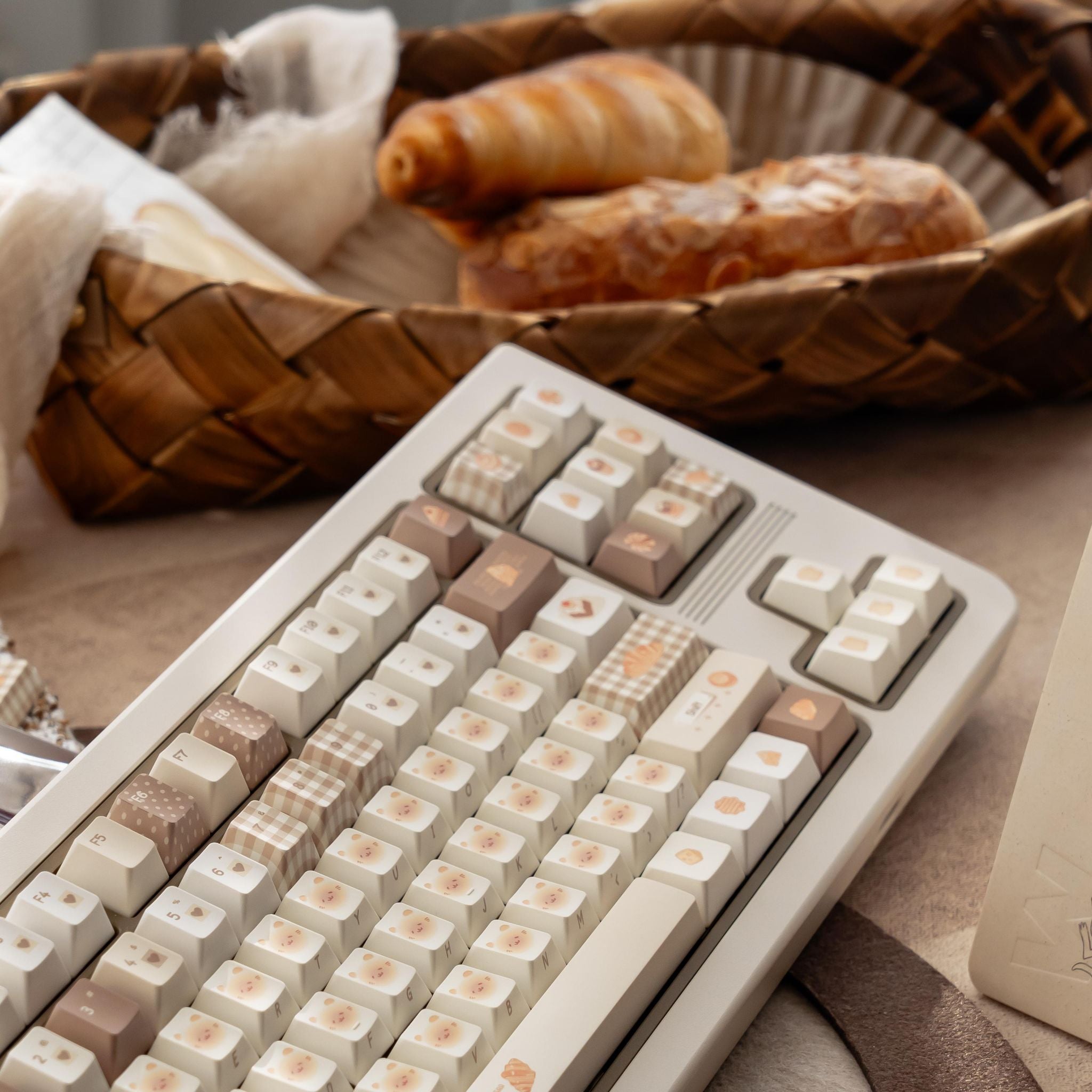 Urelab Toast Machine Keycap Set