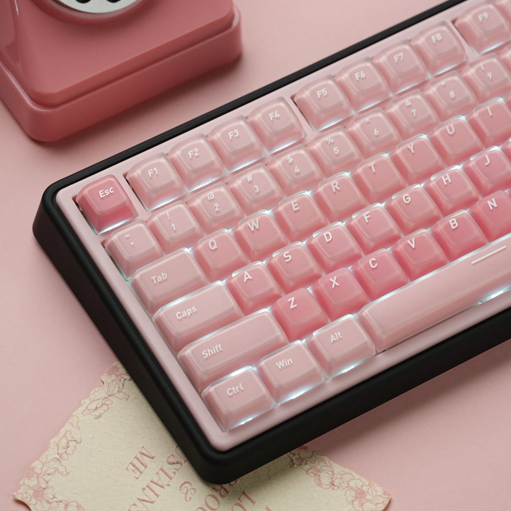 UR82 Three-Mode Mechanical Keyboard Bundle | Custom Keycap Set Included