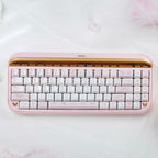 Cute Pink Rabbit Ceramic Keycap Set