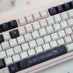 Black Veil Pink Cheeks Keycap Set