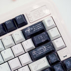 Black Veil Pink Cheeks Keycap Set