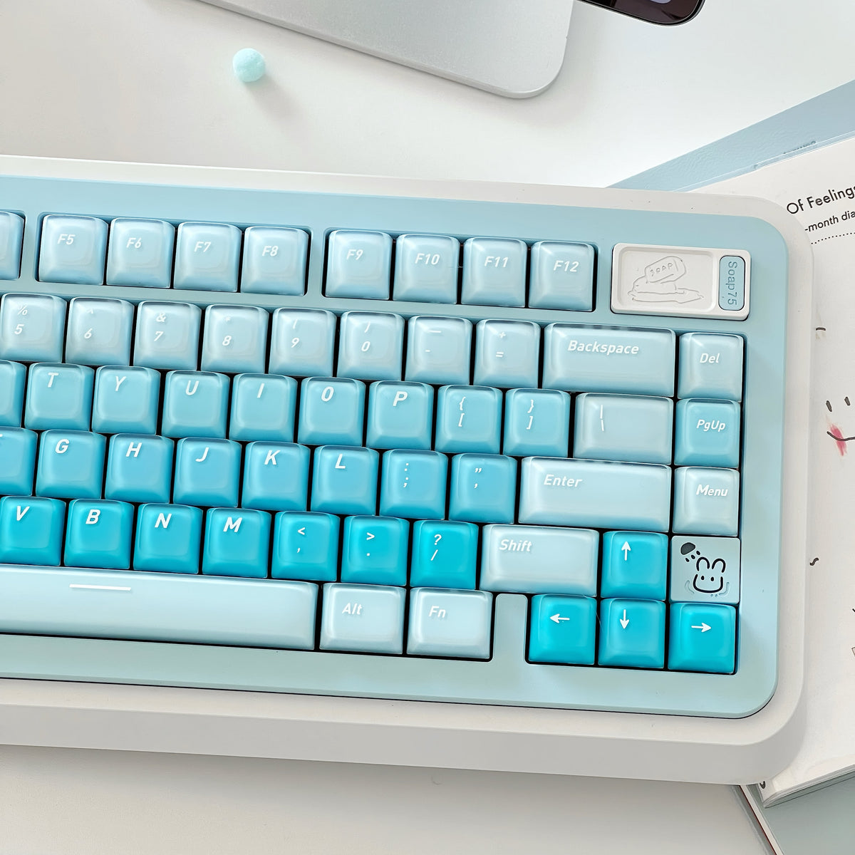 CSA Blueberry Keycap Set | Uniform CSA Profile PBT Keycaps