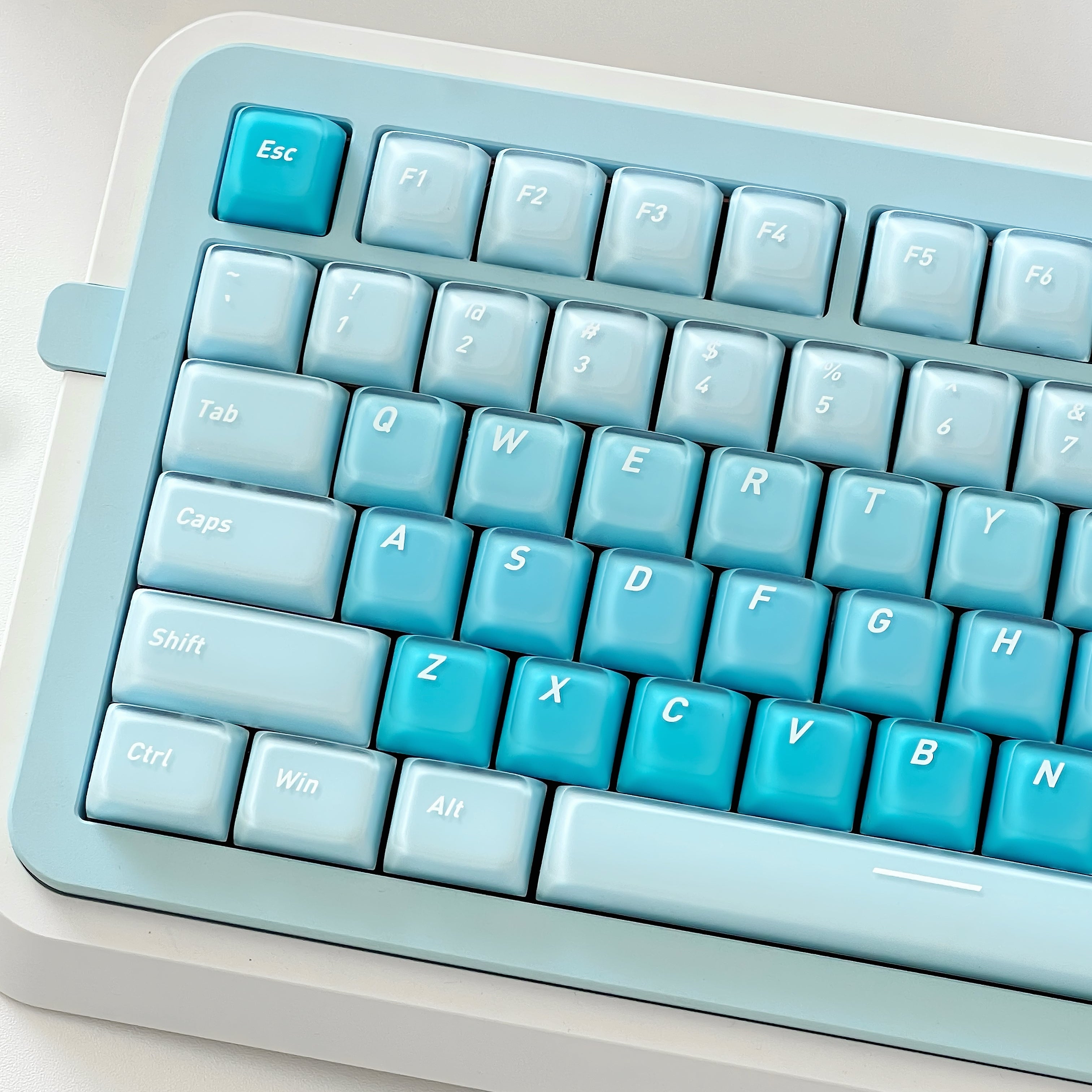 CSA Blueberry Keycap Set | Uniform CSA Profile PBT Keycaps