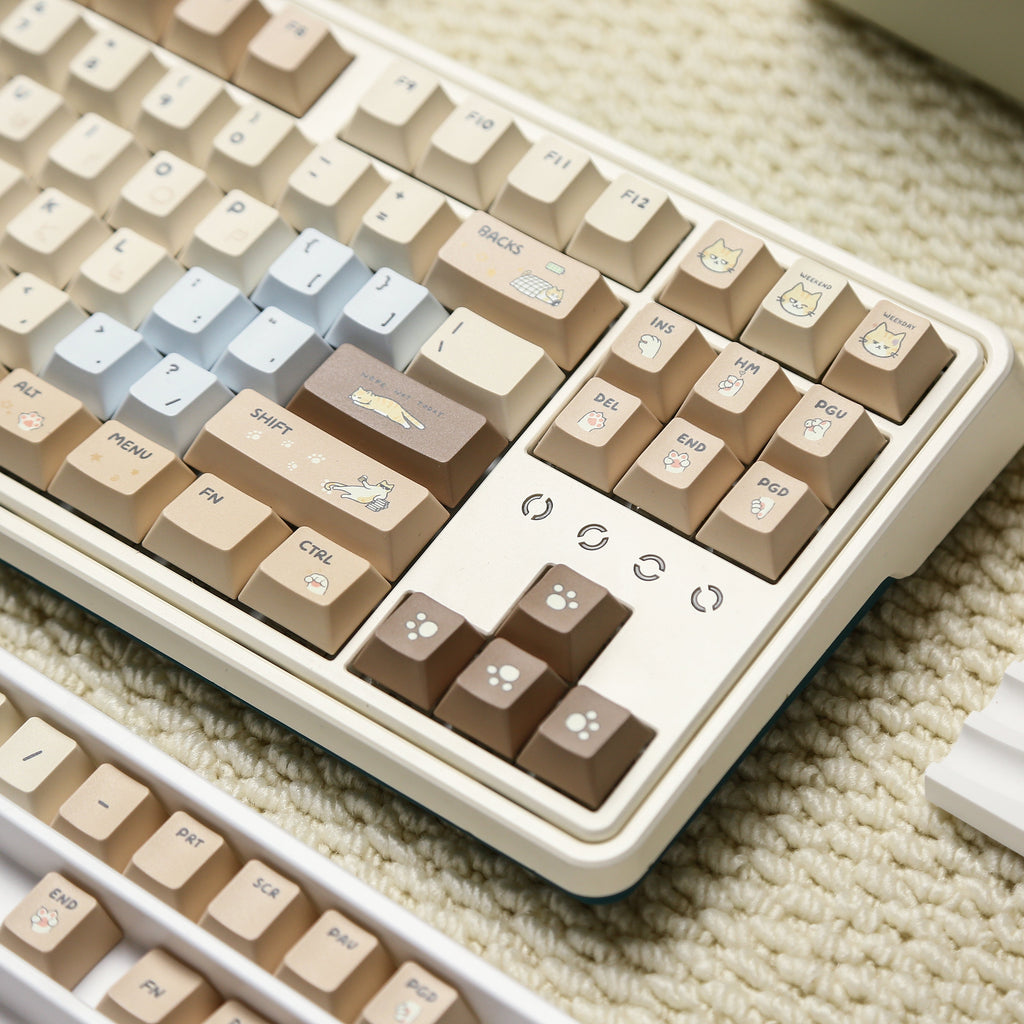 UreLab Hakimi Cat PBT Keycap Set - Cherry Profile